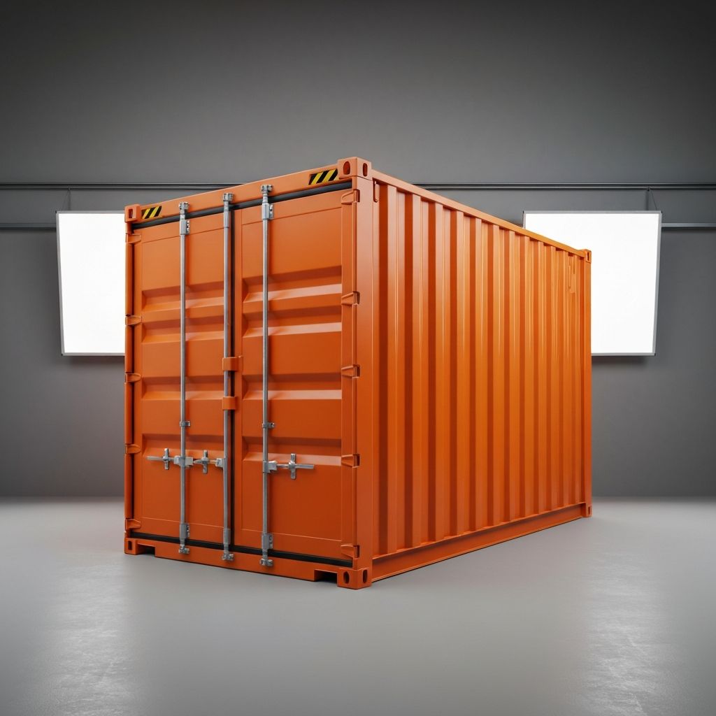 Container Self-Service 20' Bambú Rojo
